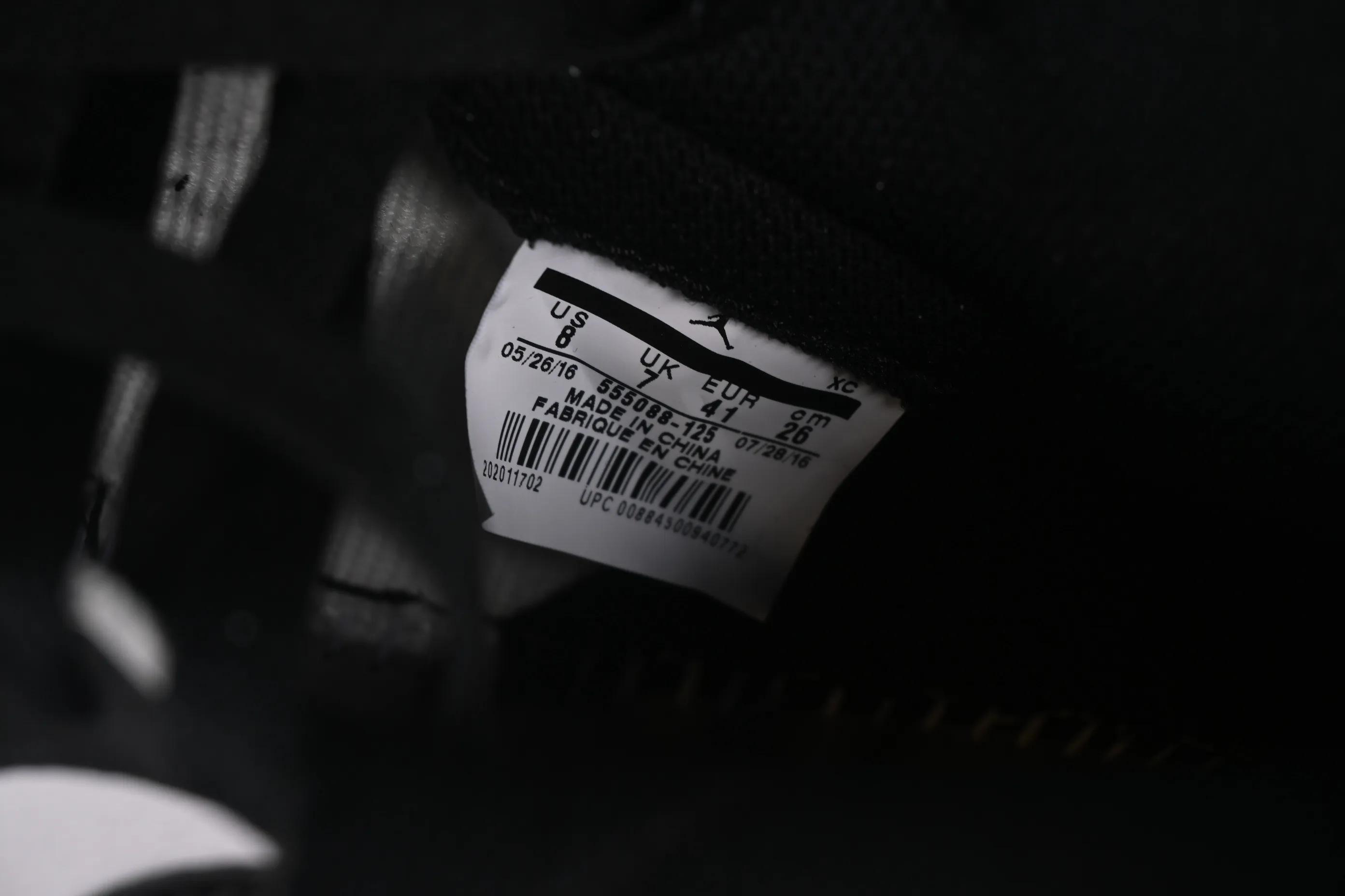 All categories Air Jordan Jordan series basketball shoes Air Jordan 1 High Air Jordan 1 High Retro OG AJ1 Joe 1 black toe high-top basketball shoes 555088-125